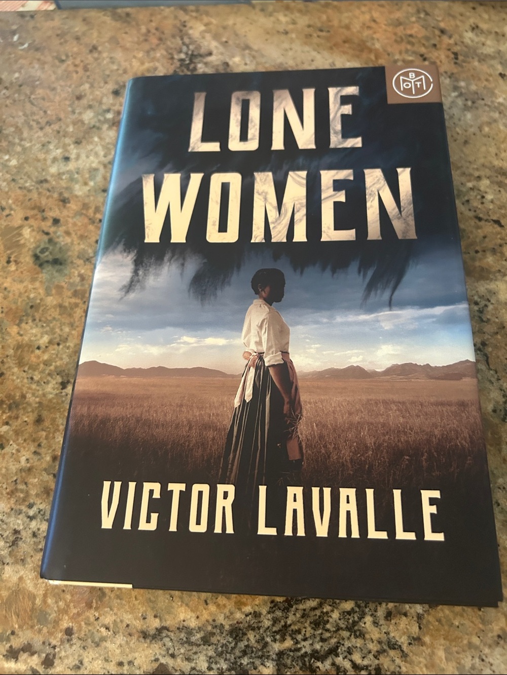 Lone Women by Victor LaValle - Hardcover Book - Blue and Brown Cover